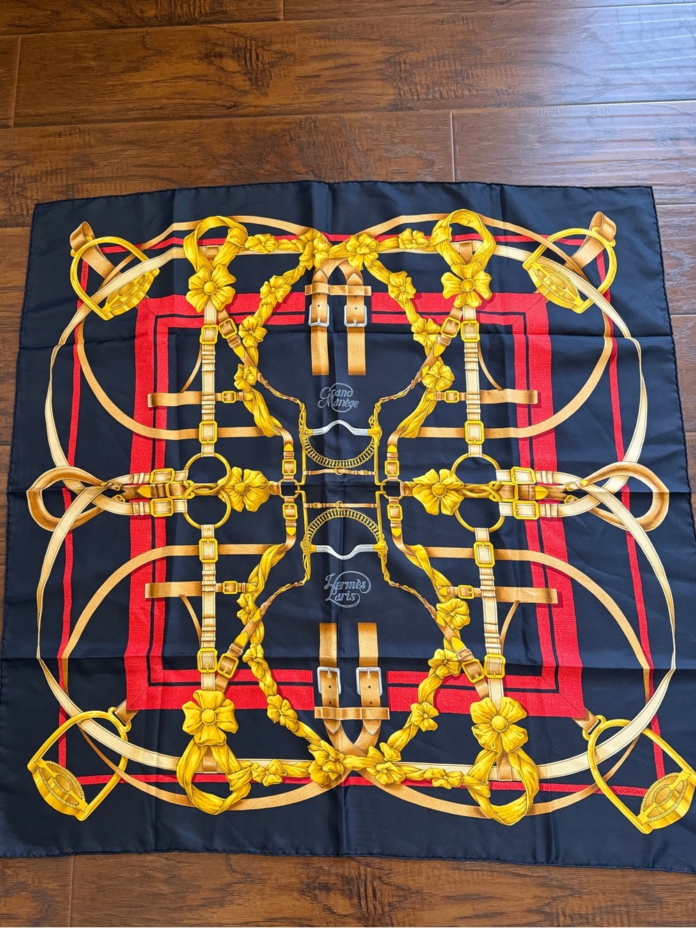 Hermes Silk Grand Manege Scarf